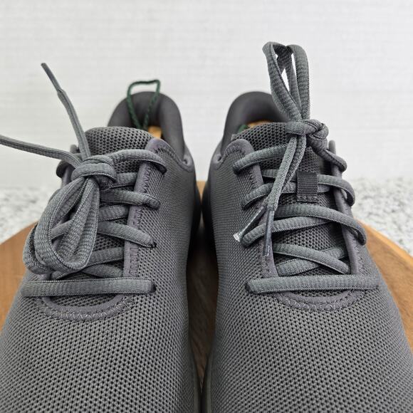 Kizik Madrid Eco-Knit Graphite Gray Hands-Free Casual Slip On Sneaker Mens 9 - Picture 7 of 15